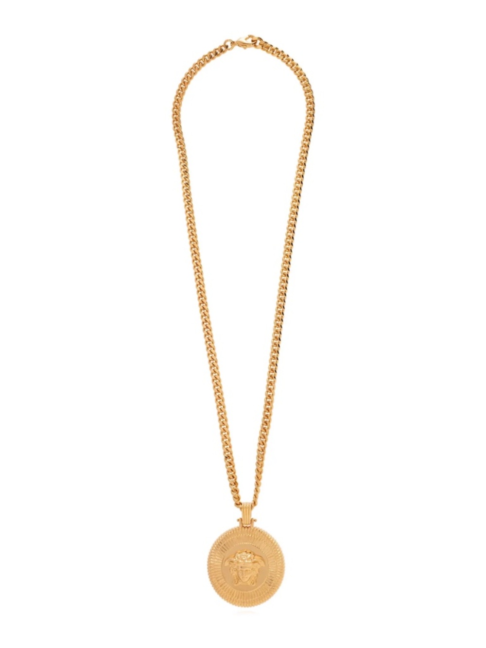 Versace Medusa BIGGIE Pendant Chain Necklace NWT! Still Sealed Up! 🔥